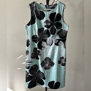 Connected Apparel Floral Print Dress, Size 16.